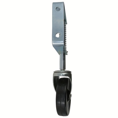 2 X SPRING LOADED HEAVY DUTY GATE WHEELS Farm Timber Door 10.16cm Swivel Wheel Fence