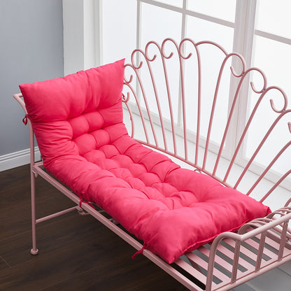 Thickened Recliner Cushion Beach Seat Cushion Office Sofa Chair Cushion Lunch Break Chair Cotton Cushion Rocking Chair Cushion 48*125*8cm