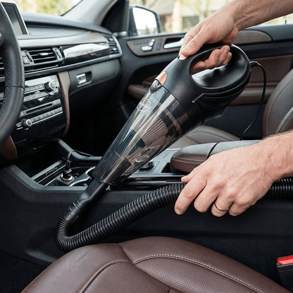 ThisWorx -like Portable Handheld Car Vacuum Cleaner with 4.88meter Cord (Car Plug Plug-In), 4.2KPa Suction, Crevice & Attachments - Mini Vacuum for, RV, Boats,, Travel - Compact Car Accessories Power Vacuum