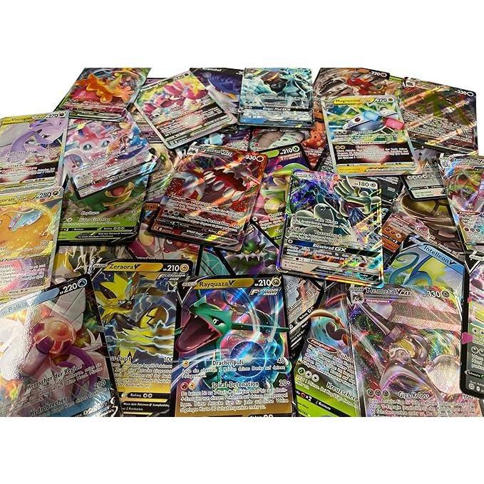 10 Pokémon V / Ex / GX Cards (English)