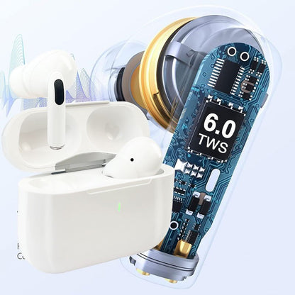 Wireless Earbuds, 2026 Wireless Ear Buds Wireless Earphones, Wireless Headphones Compatible with TWS 6.0/5.4/5.1/5.0, Including Charging Case, with Microphone, Ideal for Smartphones, Laptops, And Sports Activities