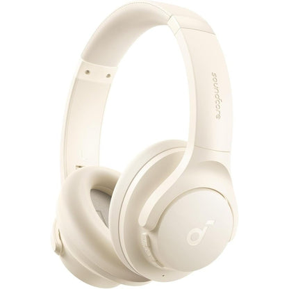 soundcore by Anker Q20i Hybrid Active Noise Cancelling Foldable Headphones, Wireless Over-Ear Bluetooth, 40H Long ANC Playtime, Hi-Res Audio, Big Bass, Customize via an App, Transparency Mode (Renewed)