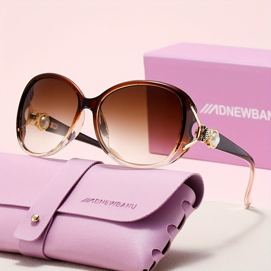 ADNEWBANU High-Quality Fashionable Women, Fashionable Pearl Fox Head Frame Design, Essential Additions for And Photography, Vintage Eyewear | High-Quality
