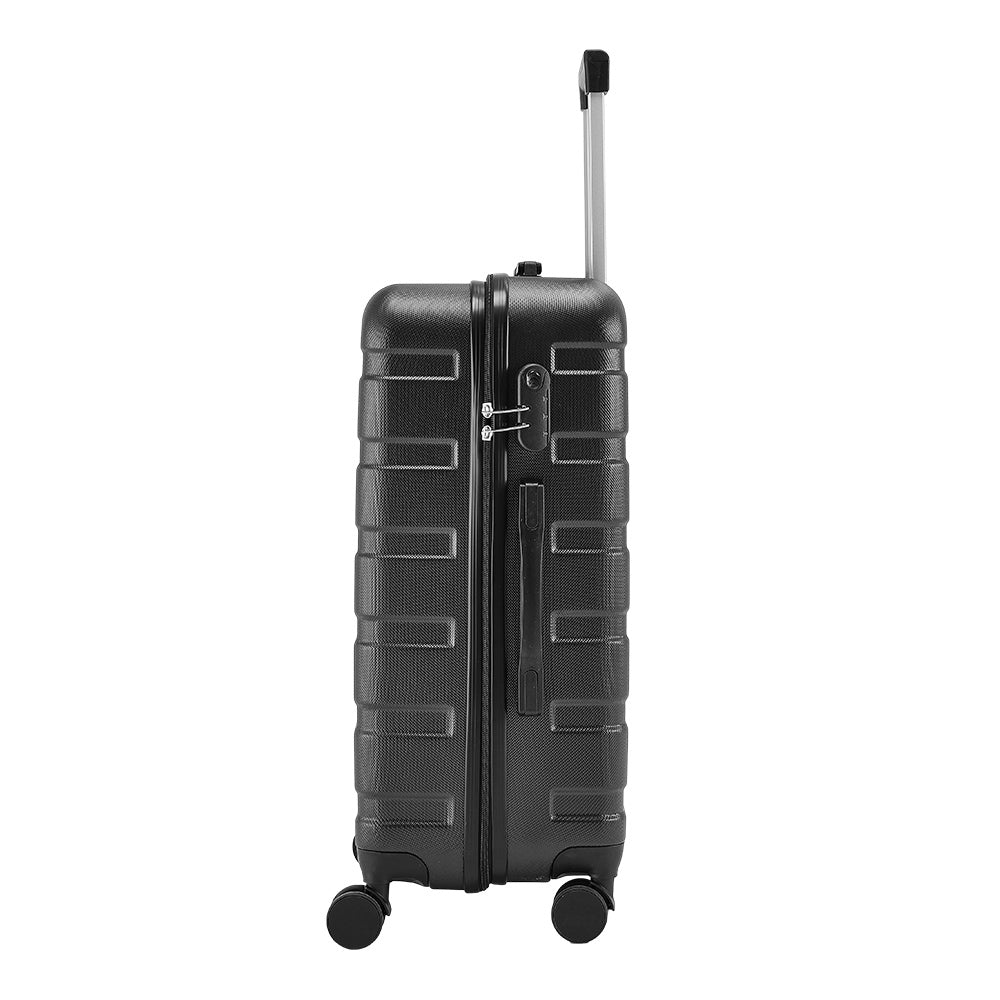20" Suitcase Lightweight 4 Wheel Spinner Hard Shell ABS Luggage Hold Check in Travel Case Cabin Suitcase Carry On Suitcase, Hard Shell Suitcase with 4 Wheels Cabin Luggage Blue B