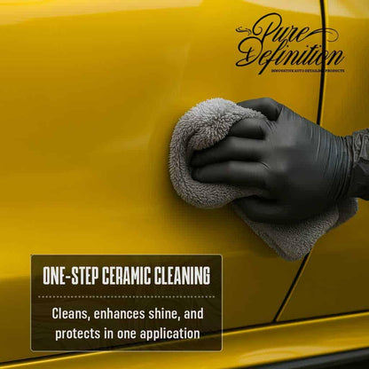 Ceramic Wash Waterless - Wash & Si02 Ceramic Gloss Shine Showroom Cleaner - Waterless Car Cleaning kit
