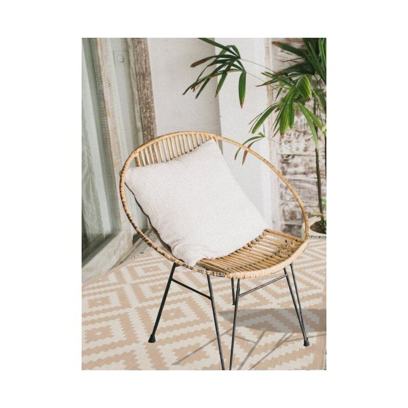 Easy care indoor outdoor rug