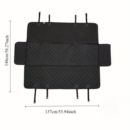 Pet Car Seat Cover Dog Safety Protector Mat Rear Back Seat Hammock Cushion Mat