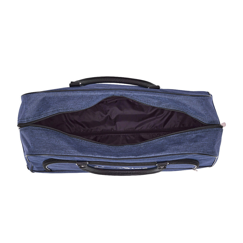 Foldable Wheeled Travel Duffel Bag, Large Capacity Rolling Handheld Luggage for Family Vacations, Outdoor, and Short Trips, Easy - To - Carry Tote with Durable Build