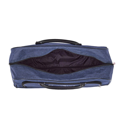 Foldable Wheeled Travel Duffel Bag, Large Capacity Rolling Handheld Luggage for Family Vacations, Outdoor, and Short Trips, Easy - To - Carry Tote with Durable Build