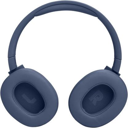 JBL Tune 770 NC Wireless Over-Ear Bluetooth Headphones with Adaptive Noise-Cancelling Technology and 70-Hour Battery Life, BLUE