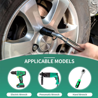 10/20pcs, 1/2in, Deep Impact Socket Set, Portable Electric Wrench Socket Set, 10-24mm Caliber Hex Bit Tool Set, Local Stock Shipping, Deep Metric Socket Set, Long-Reach Wheel Wrench Nuts, Suitable for Industrial Repairs, Home Decoration, Automotive