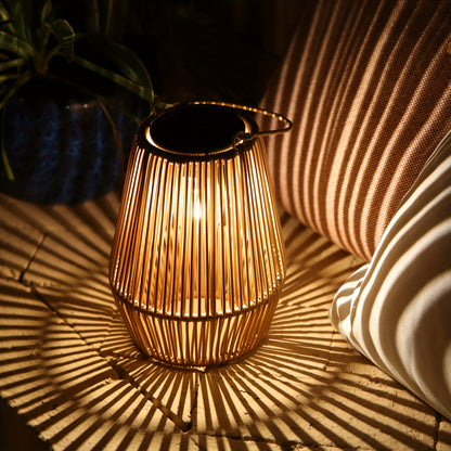 Solar Lantern, Outdoor Solar Woven Lantern Hanging Decoration, Persian Mia Style, Suitable for Garden, Patio, Deck, Porch, Trees, Lawn, Pathway Decoration, 1/2/4pcs