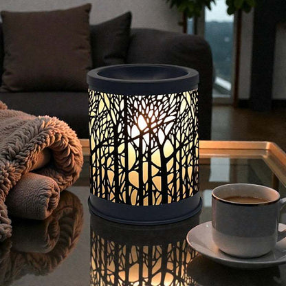 Electric Aroma Lamp Fragrance Diffuser Wax Tart Warmer and Oil Burner plus Scented Wax Melts