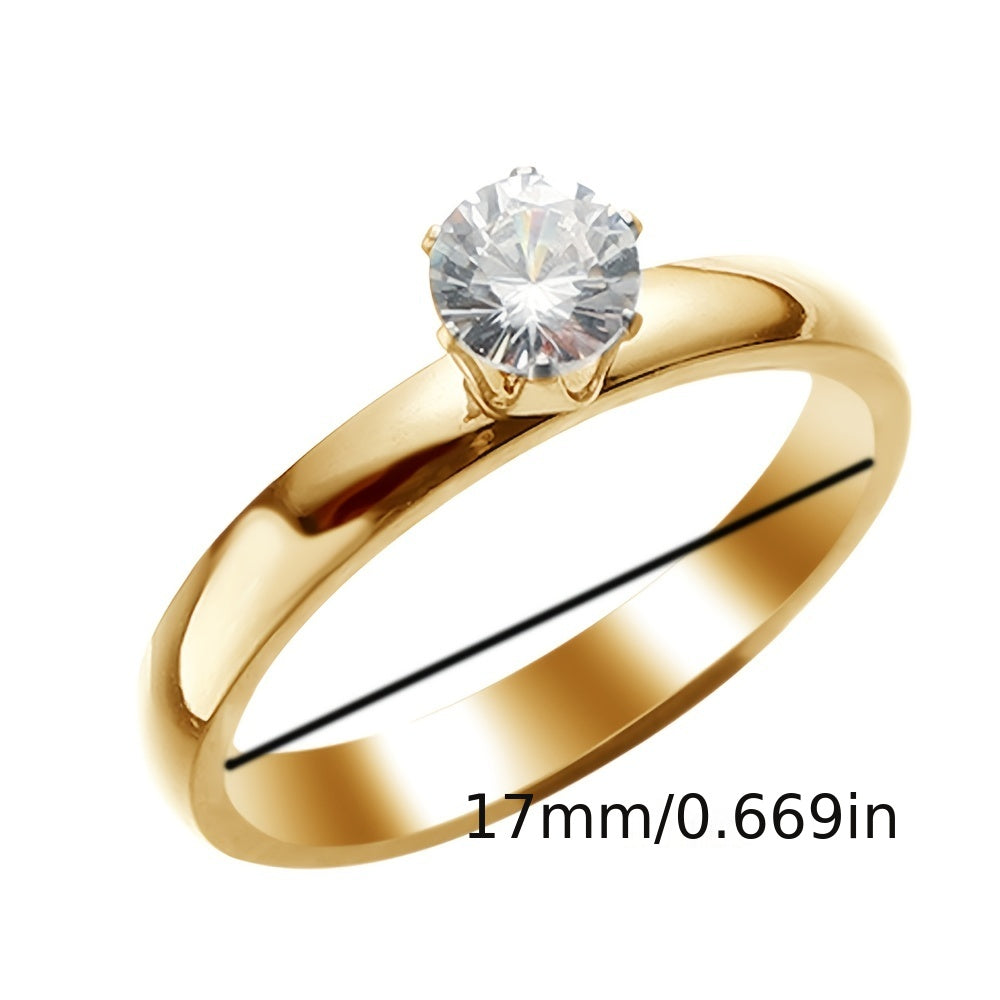 20 Fashionable Classic Rhinestone Stainless Steel Rings for Women and Men, Simple Shiny Colorful Finger Jewelry, Wedding Party Gift