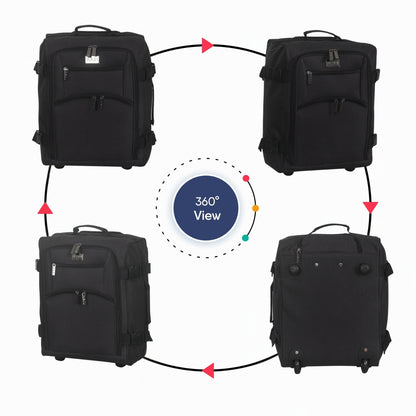 Ryanair Carry On Hand Luggage Suitcase Lightweight Travel Cabin Approved Trolley Bag with Wheels Suit Case Hand Luggage