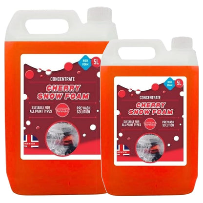 5 Litre Easy To Use Cherry Snow Foam Super Thick Extremely & Powerful