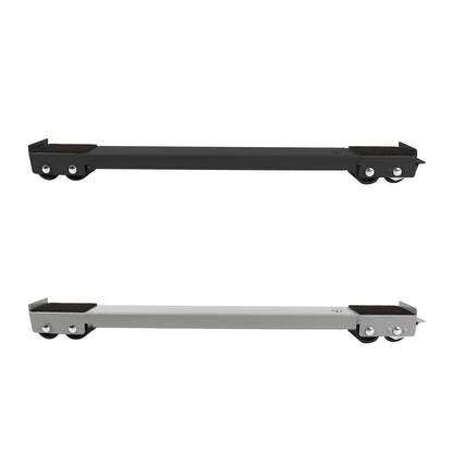 70.5CM 2pcs Heavy Duty Adjustable Moving Roller Wheel Set for Furniture Washing Machine Adjustable metal base stand, suitable for moving heavy objects, construction sites, workshops, and renovation cleaning.