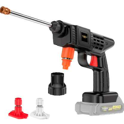 The New 2025 Wireless High-pressure Water Gun Will Be Equipped with a Battery Powered Wireless Cleaning Machine, a Rechargeable Battery and Charging Kit, a Portable High-pressure Cleaning Machine, Suitable for Outdoor Vehicle Cleaning and Watering.