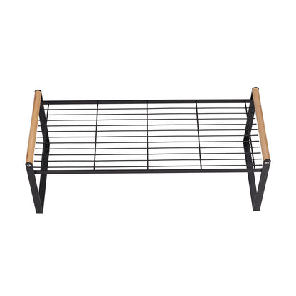 Kitchen Counter Shelf Metal Wire Stackable Cupboard Spice Rack Space Saving Countertop Orgainzer and Storage Rack Shelves for Kitchen Pantry Bathroom