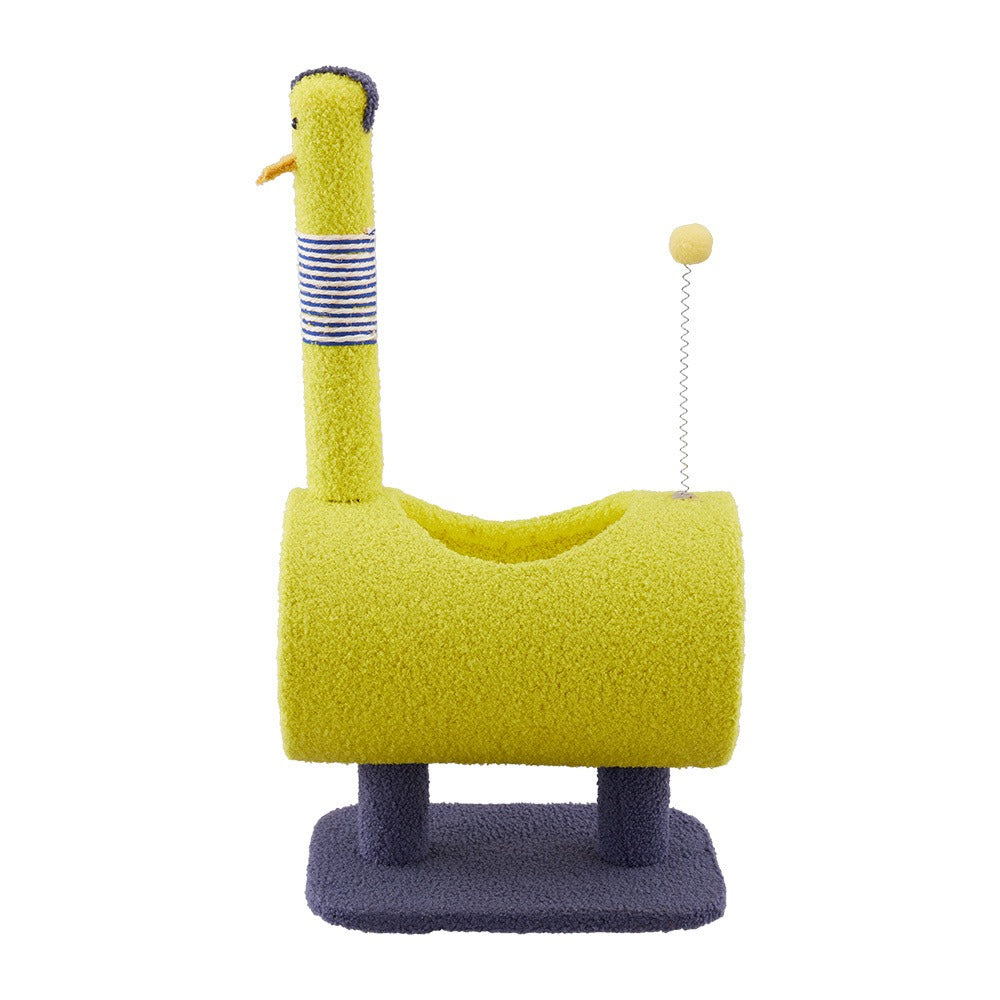 Cat Tree with Scratching Post, Hammock, Condo & Perch – Multi-Level Indoor Cat Activity Centre for Kittens & Adult Cats