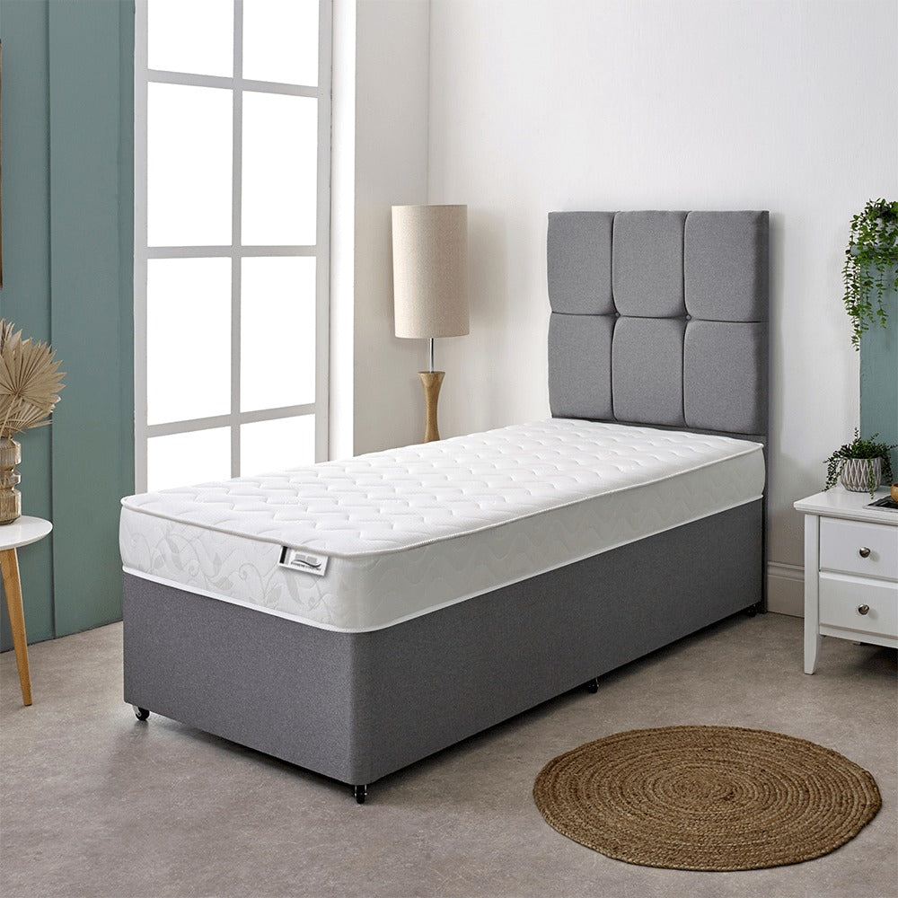 Hybrid Spring Mattress 18CM Deep Memory Foam Open Coil Kids Single Double King All Sizes UK Made BS7177