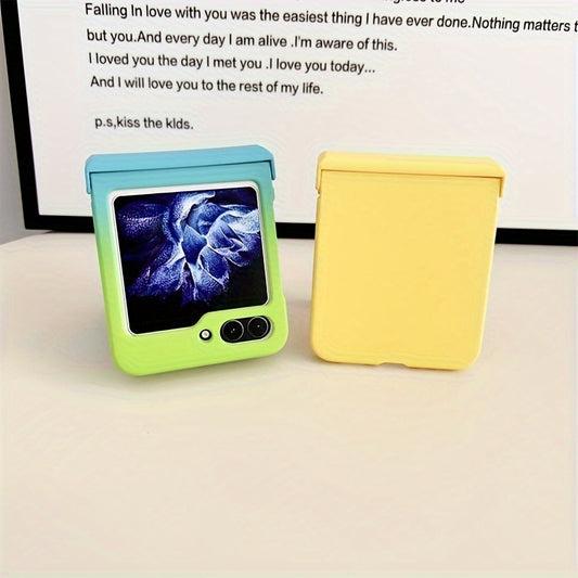 For Samsung Galaxy Z Flip 6/5/4/3 5G Gradient Color Hard Phone Protective Case Cover