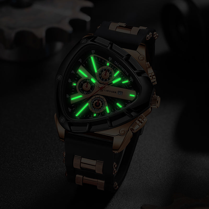 [Quartz Watch] Multifunctional New Men's And Women's Quartz Watch - with Luminous Hands And Date Display - Elegant Business Casual Timepiece