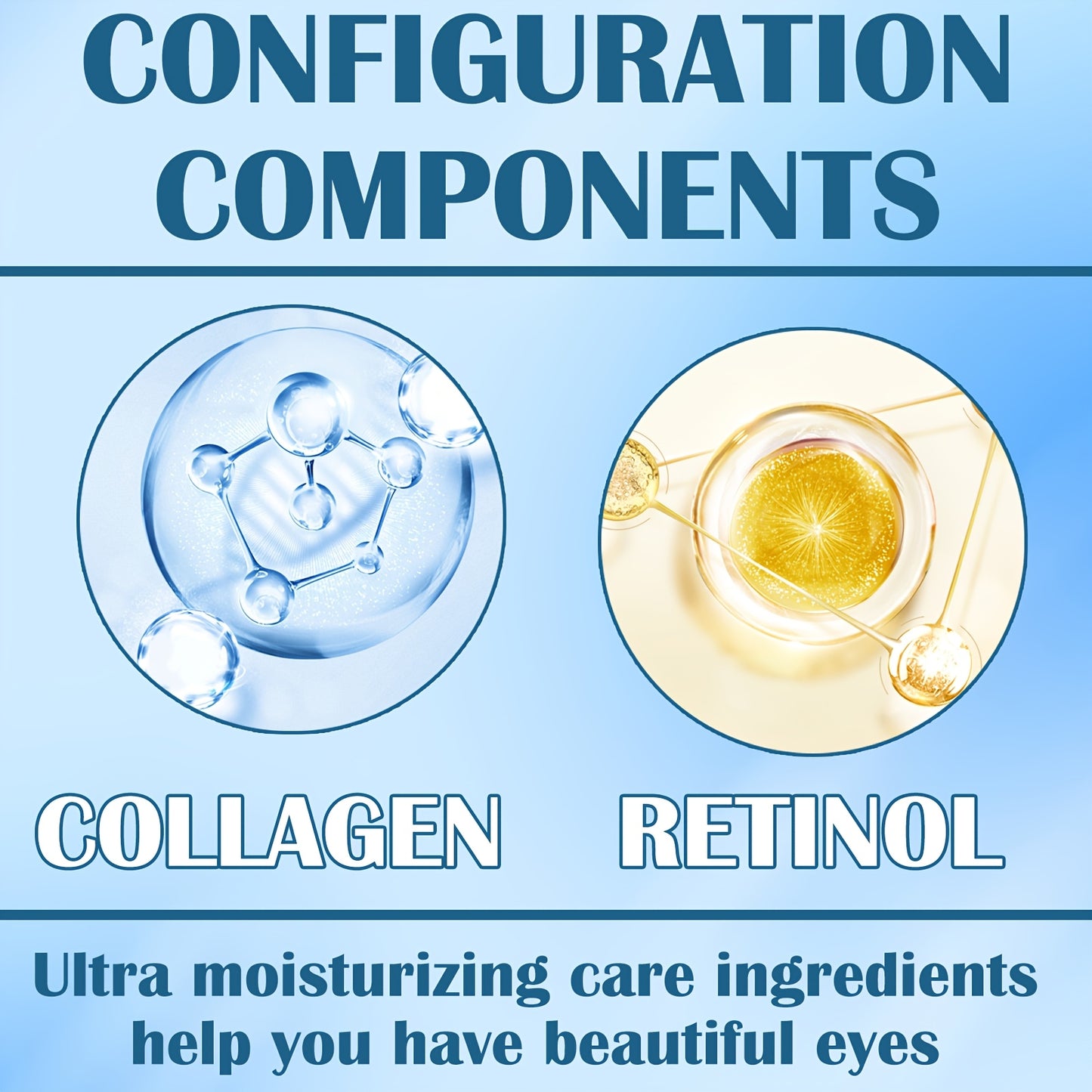60pcs Collagen And Retinol Hydrogel Eye Mask, Powerfully Moisturize, Deeply Hydrate, Firm And Tender Eye Skin, Make Eye Skin Lines Disappear, Eye Skin Care, Eye Mask, Eye Facial Mask