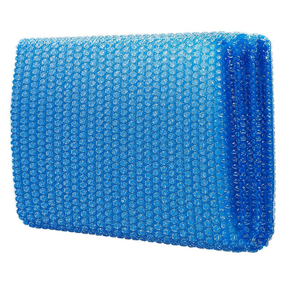 Solar Pool Cover for Swimming Pools | Thermal Blanket | Thermal Towel for Steel Pools - Round, Blue