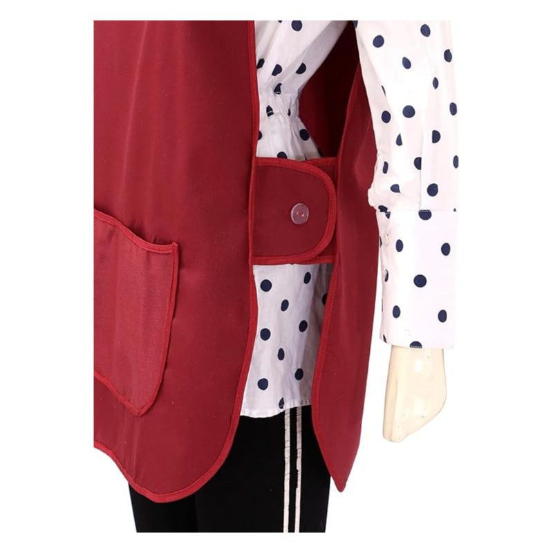 Pack Of 2 Self Tabard Apron in eight different colours | Aprons for Men, Women, and Ladies | Professional Cooking Aprons with 2 Pockets | Adjustable Kitchen Apron for Baking, BBQ, Grilling, Gardening, Crafting, Cleaning, Painting, Barista, Restaurant Work