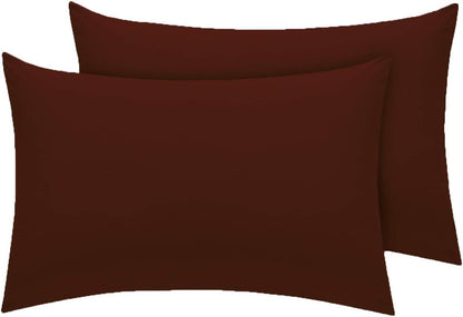 4B Pillowcases – Pack of 4 – Available in Many Beautiful and Vibrant Colors – Smooth & Durable Pillowcase Set for Everyday Bedroom, Guest Room & Travel Use