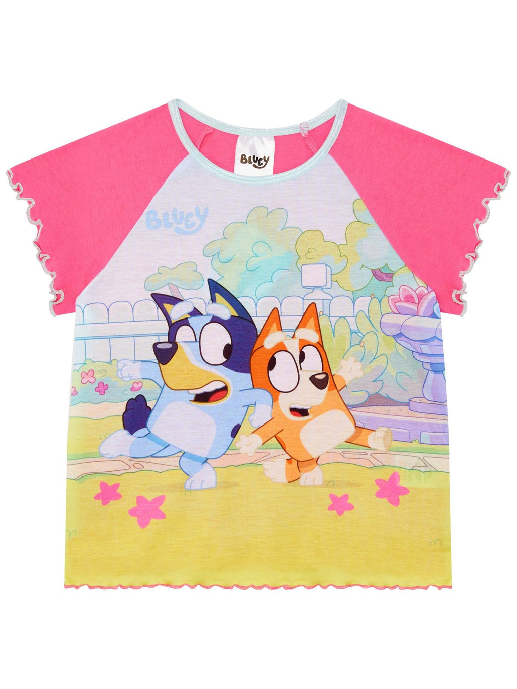 Bluey Girls Short Pyjamas - Ages 12 Months-8 Years