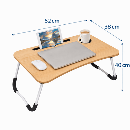 Portable Table Folding Laptop Computer Bed Tray Breakfast Reading Lap Desk Stand