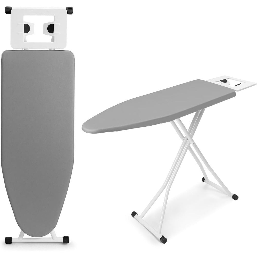 Ironing Boards Adjustable Heights Cotton Cover with Iron Rest TopIron Board Universal Extra Wide Lightweight Iron Board Rack