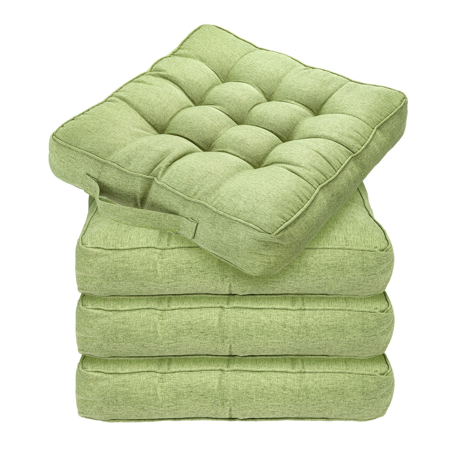 Chair Cushions Tufted Garden Kitchen Chair Cushion with Handle Strap Comfortable Chair Pads for Dining Room Kitchen
