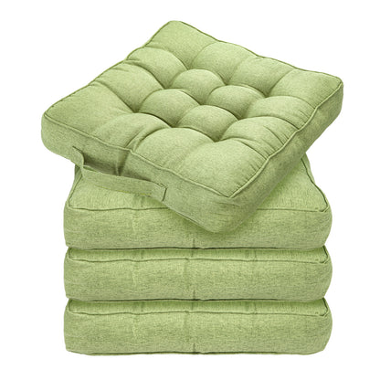 Chair Cushions Tufted Garden Kitchen Chair Cushion with Handle Strap Comfortable Chair Pads for Dining Room Kitchen