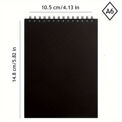 4pcs Acid Free Sketch Book Set - Artist Drawing Book Paper - 120 Sheets Spiral Bound Art Sketchbook, Art Supplies For Beginner, Craft Activities, For Drawing Coloring Sketching - A4/A6