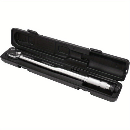 Torque Wrench 1/2" Drive 28–210 Nm Dual-Direction Adjustable Chrome Vanadium 46.5cm – Precision Ratchet Torque Wrench for Automotive & Mechanical Use