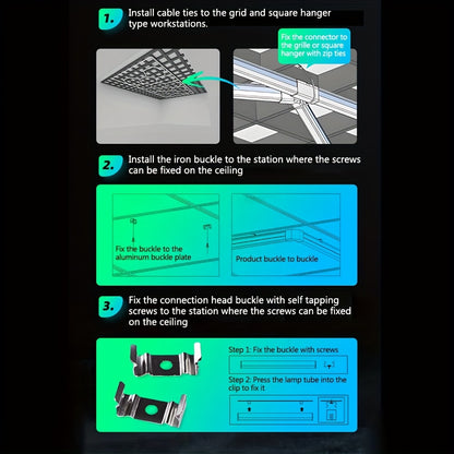 Hexagonal LED Garage Lights: Upgraded to 24 Sets Of Ultra Bright Ceiling Lights, Garage Lights, Detail Lights, Hexagonal Lighting, Suitable for Garages, Car Washes, Detail Stores, Hair Salons, Gyms, And Shops with Larger Sizes