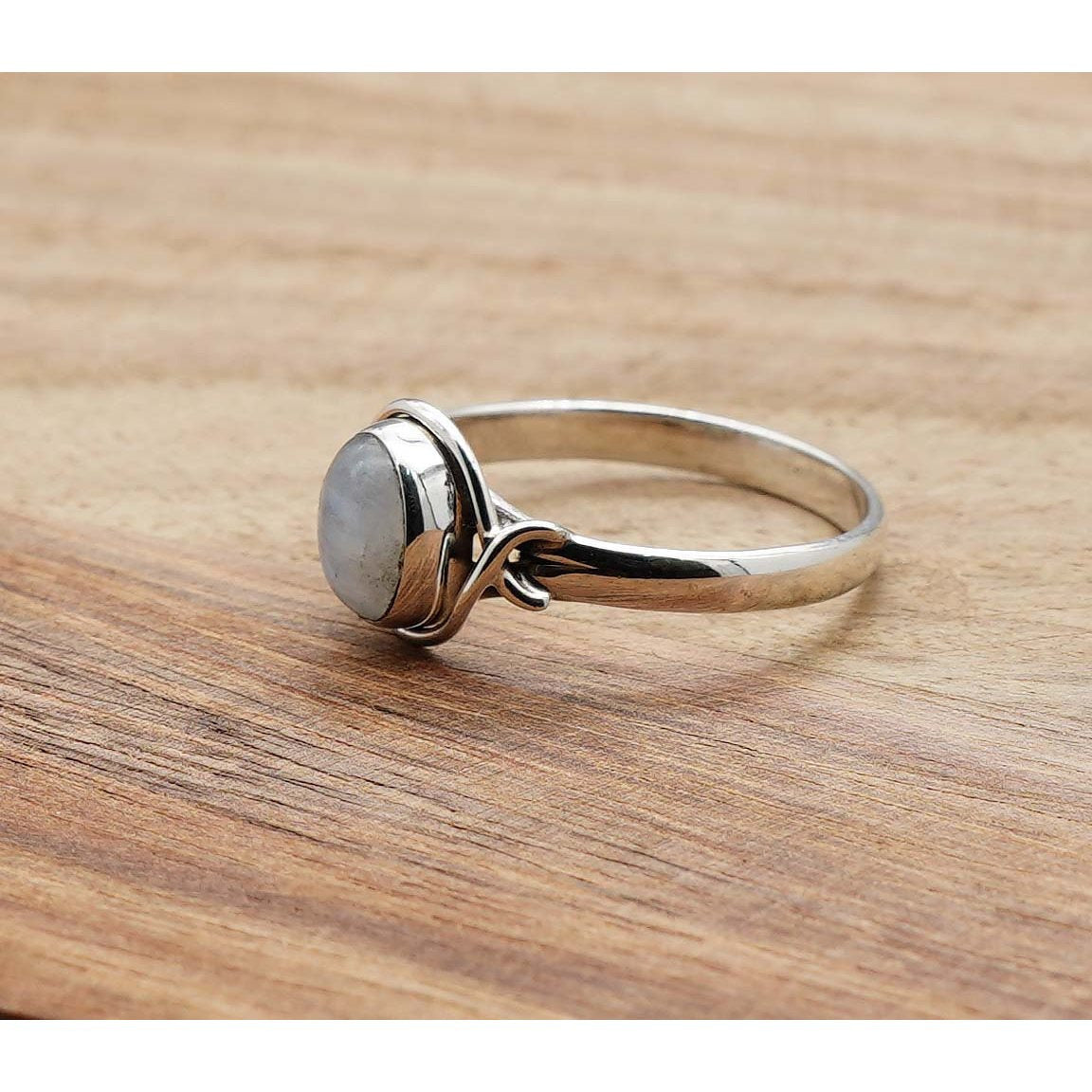925 Sterling Silver Natural Gemstone Designer Ring~ Natural Gemstone Ring ~ Amethyst, Labradorite, Rainbow Moonstone, Carnelian, Malachite, Gift For Birthday