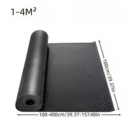 1-4 Square Meters Coin-style Multi-functional Rubber Floor Mat 3mm Thick Rubber Mat Washable Anti-slip Mat Car Rubber Floor Mat Roll Durable And Easy To Clean Suitable For Kitchens, Bathrooms, Swimming Pools, Bathrooms, Garages, Etc.