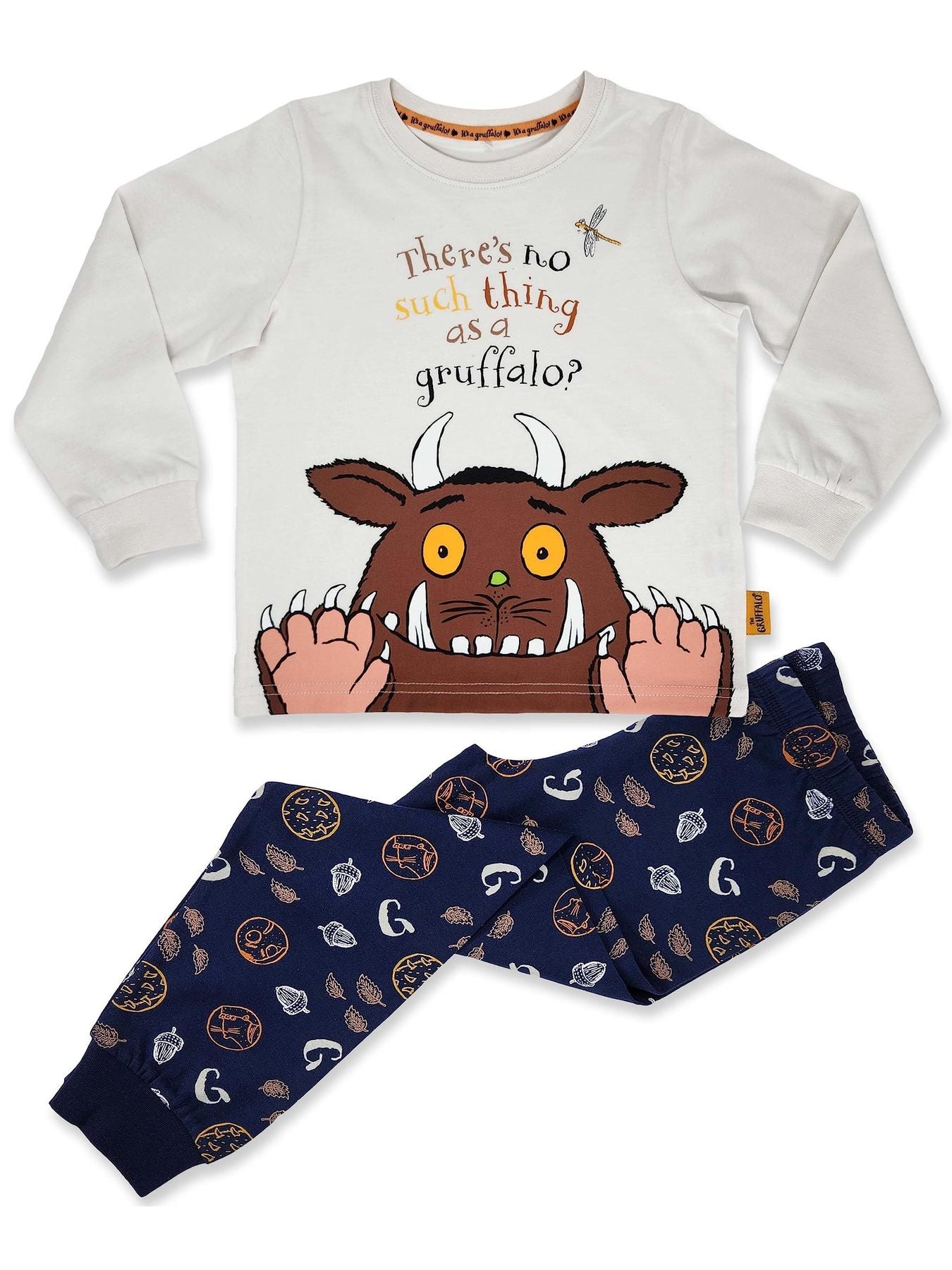 Gruffalo 100% Cotton Long Sleeved Pyjamas, Stocking filler xmas gift