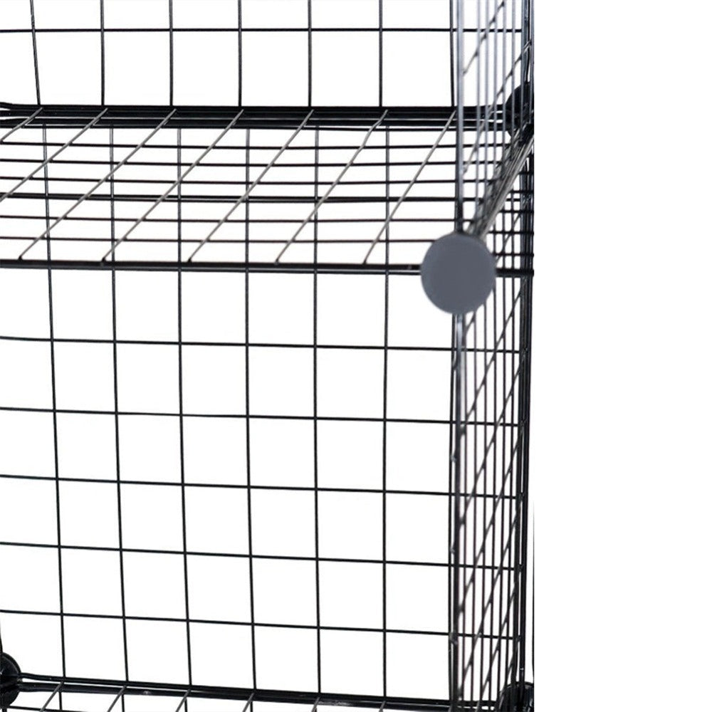 twelve-panel metal pet playpen - feature detail 19