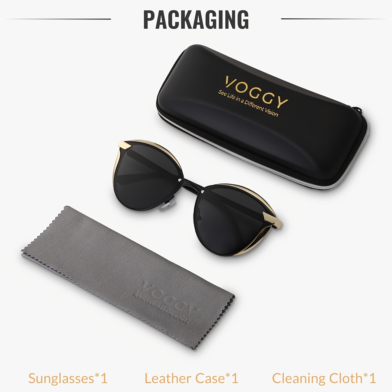 [sunglasses]VOGGY Retro Butterfly Polarized Sunglasses - UV Protection, Metal Frame for Men & Women - Perfect for Driving, Hiking, Cycling, Fishing, Travel & Parties, Gifts