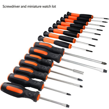 66pcs Magnetic Screwdriver Set Chrome Vanadium Steel, Includes Slotted, Phillips, Hex, Torx Bits & Precision Tools - Durable Repair Kit For & Industrial Use