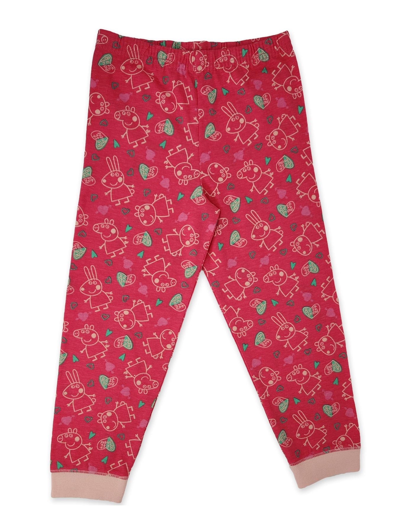 Peppa 100% Cotton Long Pyjama Set 18m-7yr, Stocking filler xmas gift