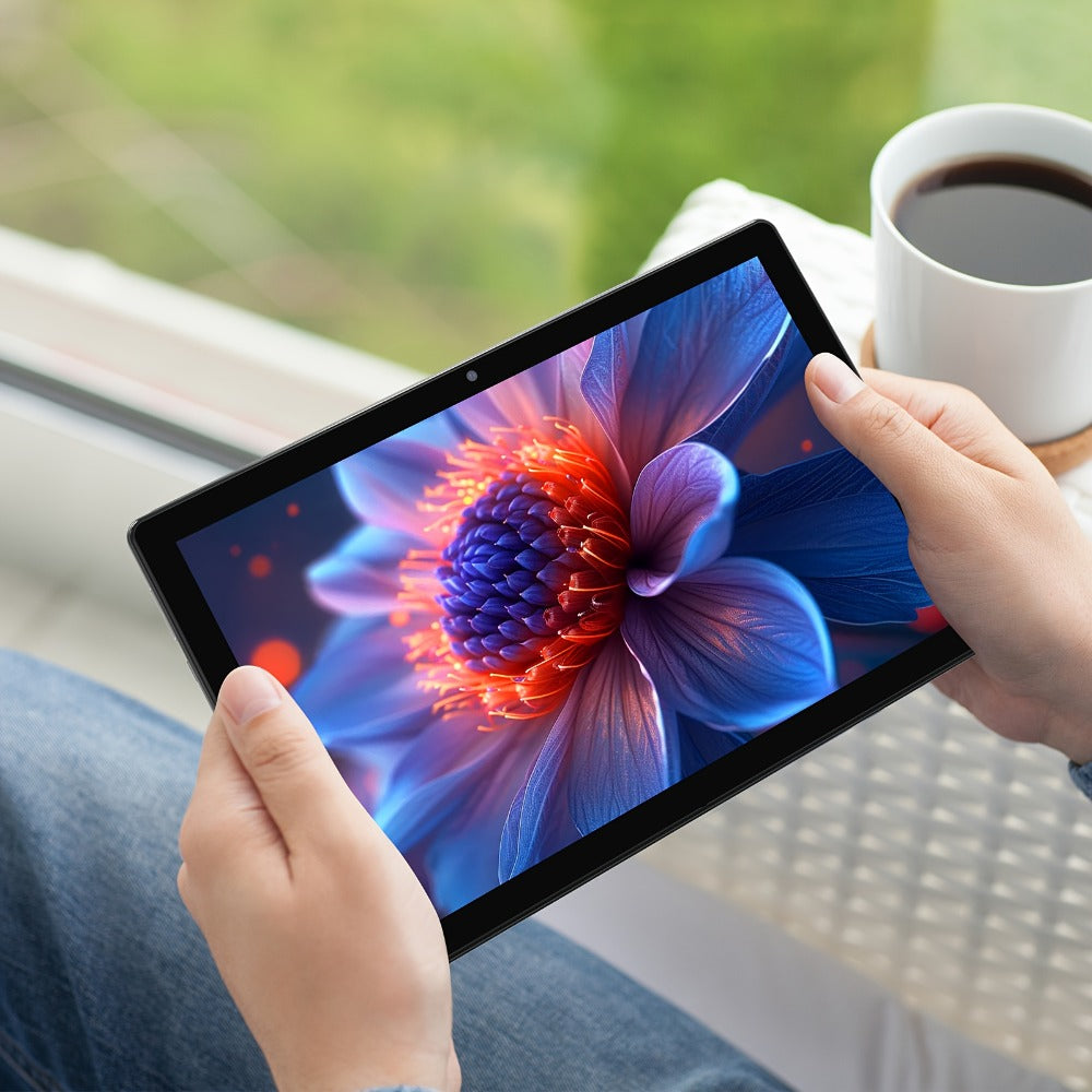 10.1-inch black tablet - included item detail 8