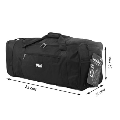 Zahrab 32" Holdall with Wheels – Foldable Wheeled Holdall – Bag with Wheels - Lightweight - Luggage/Suitcase – Extra Large - Wheeled Travel Bag - Weekender Bags – Duffle Bags