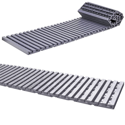 Taylor & Brown 1.39m Instant Garden Roll Out Path Track | Temporary Path for Non-Slip Working Even In Worst Conditions | Grass Protection Mat Lawn Protector (16pcs)