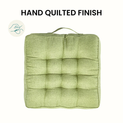 Chair Cushions Tufted Garden Kitchen Chair Cushion with Handle Strap Comfortable Chair Pads for Dining Room Kitchen